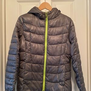 Slalom Quilted Jacket with Hood